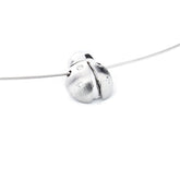 ladybug pendant jewelry 14k white gold diamonds